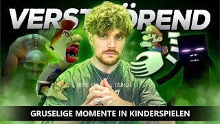 Die 10 gruseligsten MOMENTE in Kinderspielen... | Videospielmythen