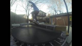 TS Trampoline skateboarding 2016 moguls 2