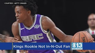Kings Rookie Deaaron Fox In-N-Out Just Not Good