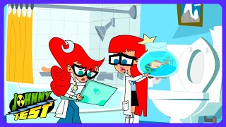 Johnny Test - Un enfant devient un poisson ! 🐠 | Dessins Animés | WildBrain Parc à Sensations