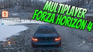 How To Play Online In Forza Horizon 4 | Team Adventure Multiplayer Mode!