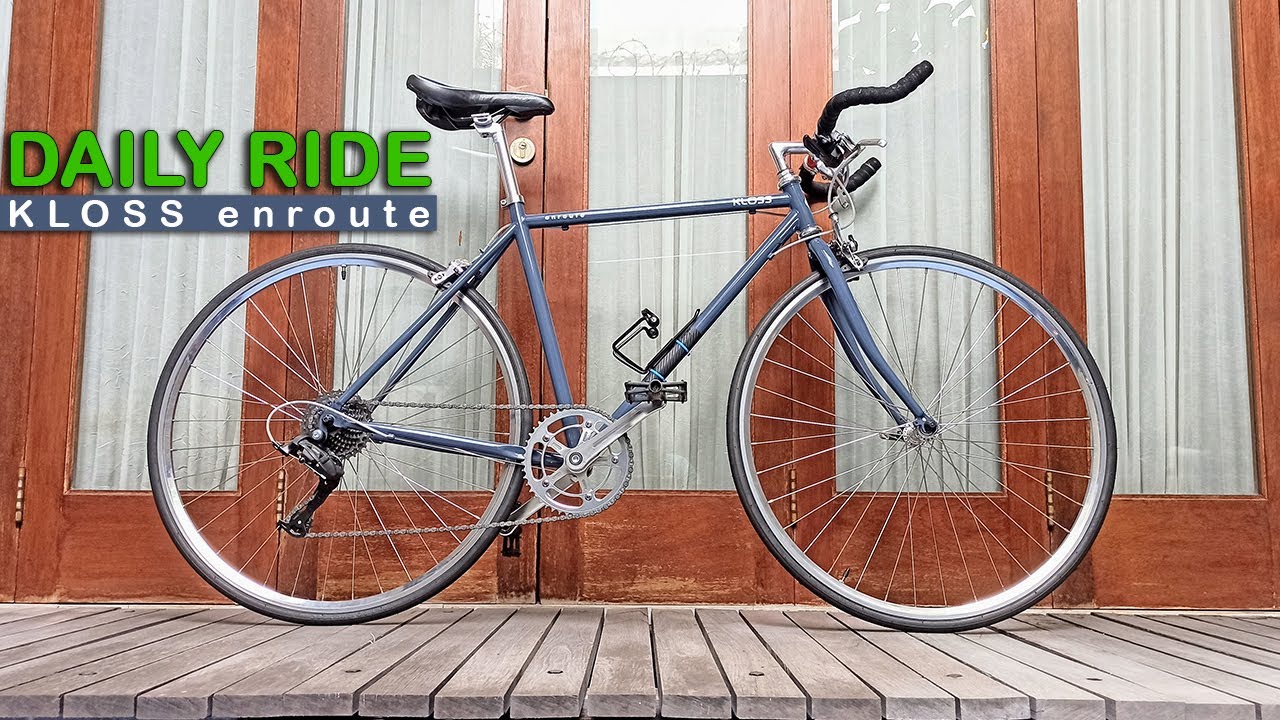 Review Sepeda Harian KLOSS ENROUTE Commuter Bike? Road Bike? YouTube