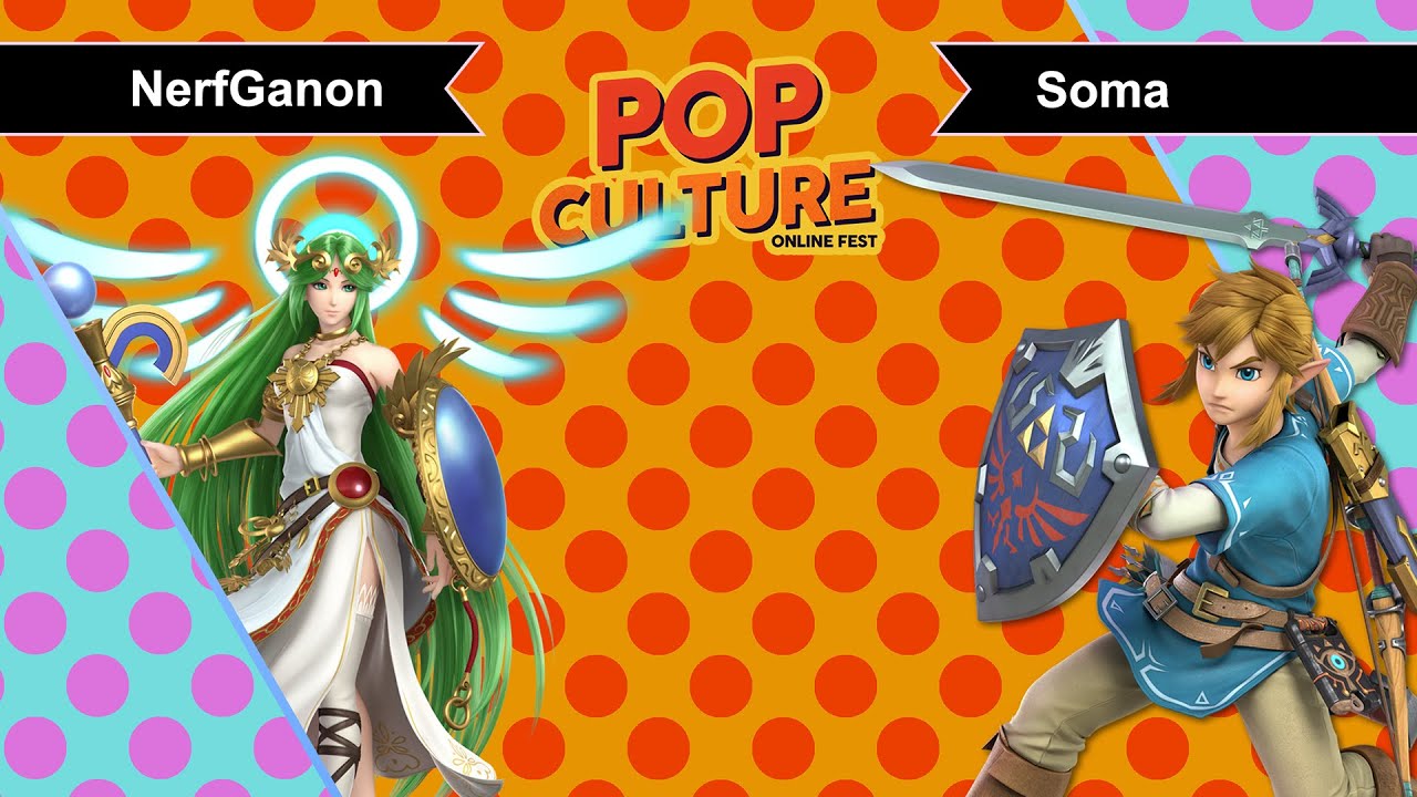 Pop Culture Online Fest 2020 - NerfGanon (Palutena) vs Soma (Link)