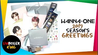 WANNA ONE 워너원 || 2019 SEASON'S GREETINGS || KPOP MERCH UNBOXING