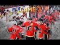 Calgary Flames comeback win vs Anaheim Game 3 - 2015 Playoffs