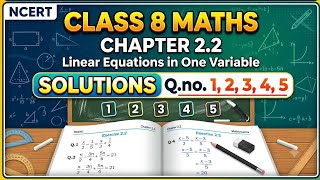 Class 8th maths prashnawali 2.2 | class 8 maths | kaksha 8 ganit math 2.2 Q. 1,2,3,4,5 | 8th maths 