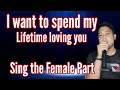 I want to Spend my Lifetime loving you - Marc Anthony & Tina Arina (Male Part Only