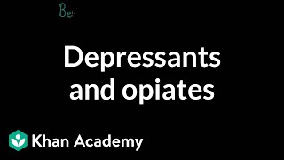 Psychoactive drugs: Depressants and opiates | Processing the Environment | MCAT | Khan Academy