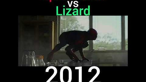 Spider man vs lizard evolution 1994-2021 #evolution#spidermanvslizard