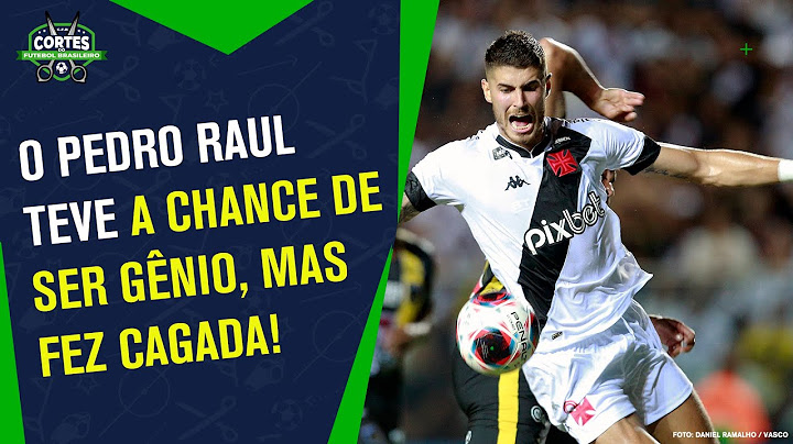 O PEDRO RAUL TEVE A CHANCE DE MARCAR O PRIMEIRO GOL PELO VASCO E...
