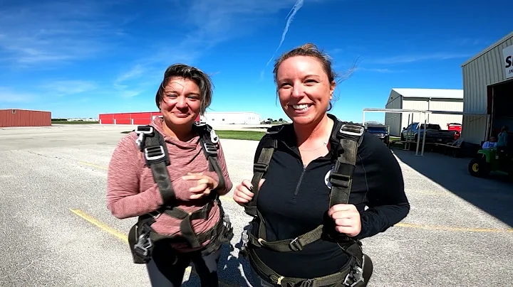 Ashlee Stephens - Tandem Skydive at Skydive Indian...