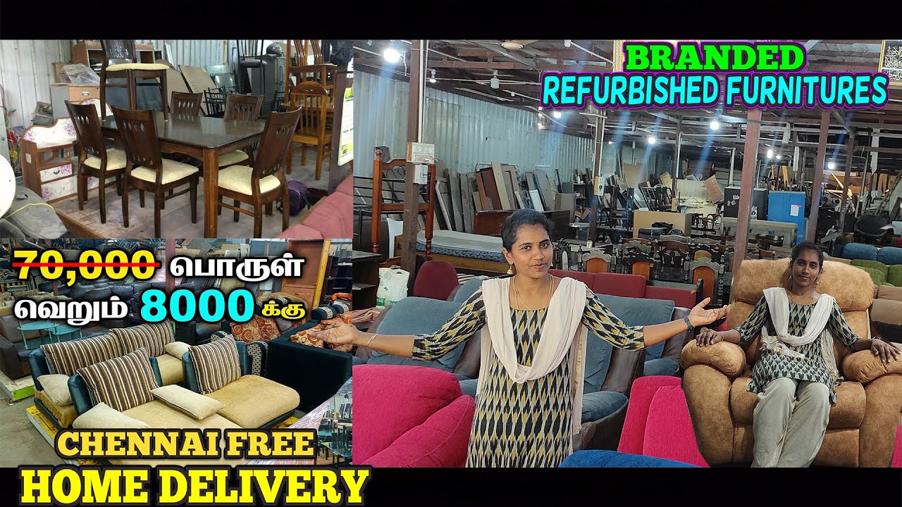 BRANDED Used FURNITURES in Chennai மிக குறைந்த விலையில் Online