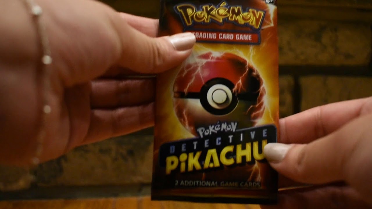 pokemon detective pikachu promo booster pack Pokmon TCG: Detective Pikachu