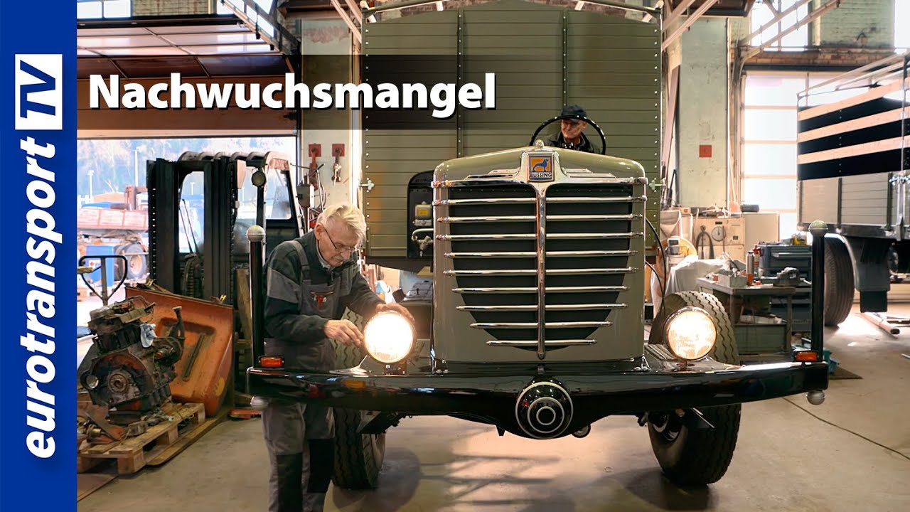 Реставратор классических автомобилей Хельмут Хоффманн ищет квалифицированную рабочую силу