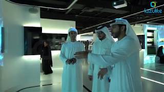 Interactive Story Wall of TRA Dubai at GITEX 2019 by Lazulite Technology Services