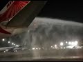 Air India’s plane catches fire at Delhi Airport