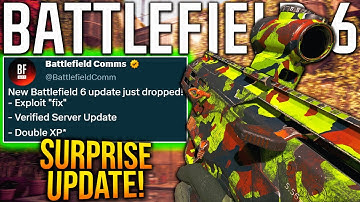 BATTLEFIELD 6 New SURPRISE UPDATE PATCH NOTES & GAMEPLAY CHANGES!