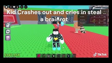 People/Kids crying in steal a brainrot compilation pt5