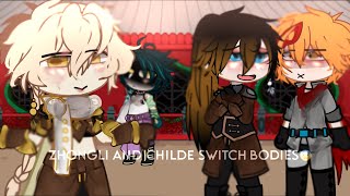if zhongli and childe switched bodies 🤔😢[] pls read desc [] Chili/Xiaoaether[] no context🧍🏻‍♀️