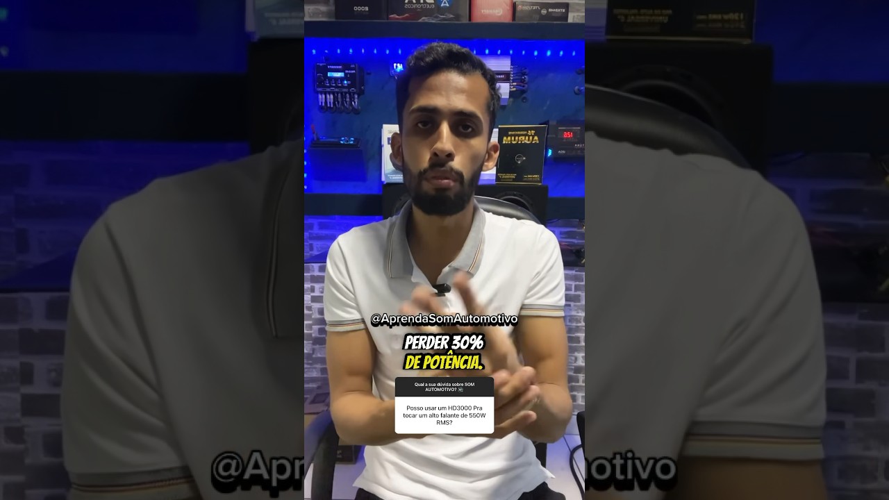 Módulo de 3000 em um falante de 500 RMS?