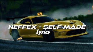 NEFFEX - Self Made 👔 (Lyrics) | VISUALIZATION - CLIP | Dodge Viper, Lamborghini