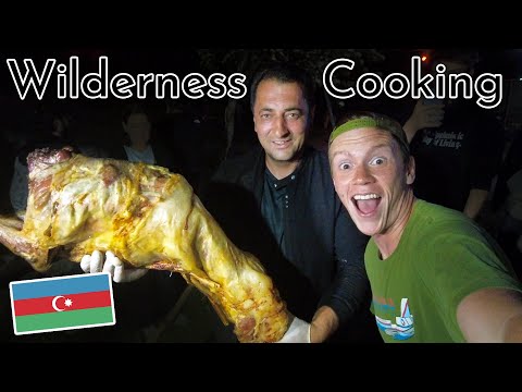 @WILDERNESSCOOKING Cooked Us an ENTIRE LAMB in Gabala, Azerbaijan! Azerbaijan Travel Vlog