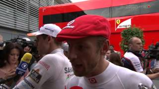 Jenson Button - F1 2013 Monza | Post-Race Interview Update