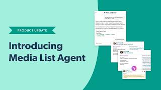 Introducing Muck Rack's Media List Agent