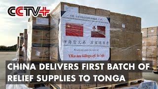 Chinese Air Force Delivers First Batch Of Relief Supplies To Tonga
