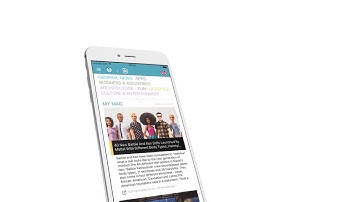 Create your very own personalised magazine 📰 on smartphone and tablet 📱 with MoodViewer App