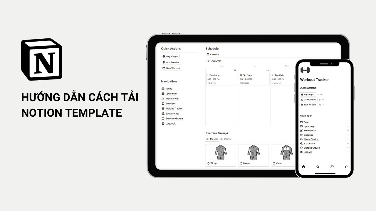 Hướng dẫn cách tải Notion Template - YouTube