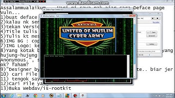 Tutorial : How To use Deface Page and Webdav by Cyber_Joker