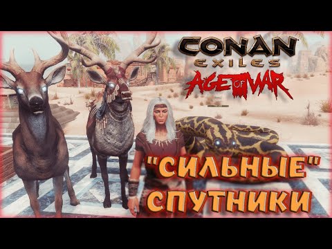 Видео: Conan Exiles КАК ПОВЛИЯЛО ОБНОВЛЕНИЕ НА ИМБО - СПУТНИКОВ В Age of War Chapter III.