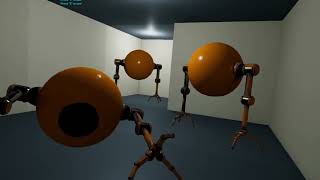Apes of Space VR Early Prototype Screen Recording