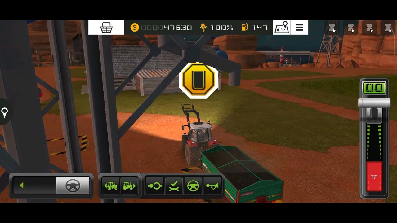 Gram w Farminga Simulator 18 (na telefonie) MARATON URODZINOWY (#2)