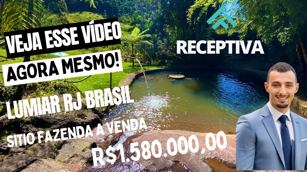 ⭕️VENDIDO⭕️ Sítio fazenda a venda em Lumiar oportunidade imperdível por 1.580.000,00