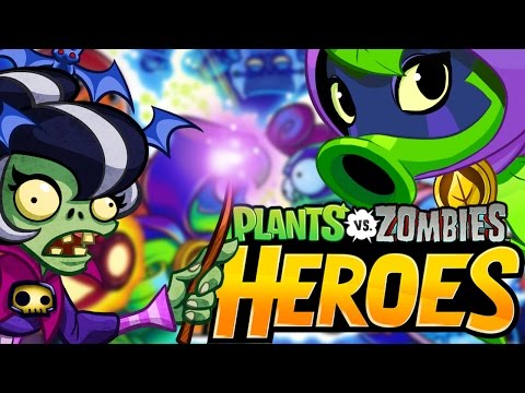 Plants vs. Zombie Heroes INSANE IMOTICIA Vs GREEN SHADOW BOSS BATTLE!! | Best New PVZ Game IOS!
