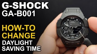 Gshock GA-B001 - Setting Daylight Savings Time - Module 5690