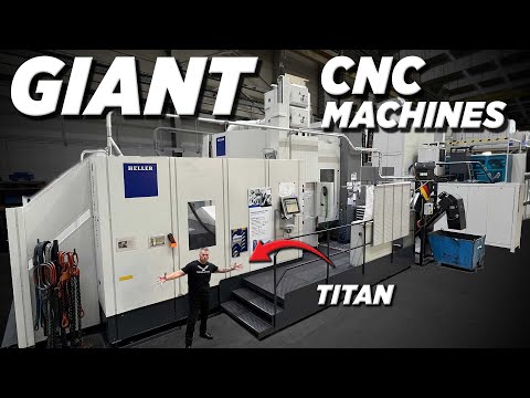 GERMAN Machine Tool Builder Makes MONSTER CNC Machines | HELLER Machine Tools