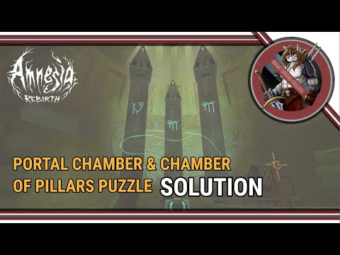 Amnesia: Rebirth - The Portal Chamber Puzzle Solution (How to Solve the Portal-Pillar Puzzle)