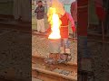 Thermite Welding of Rail #railway #shorts