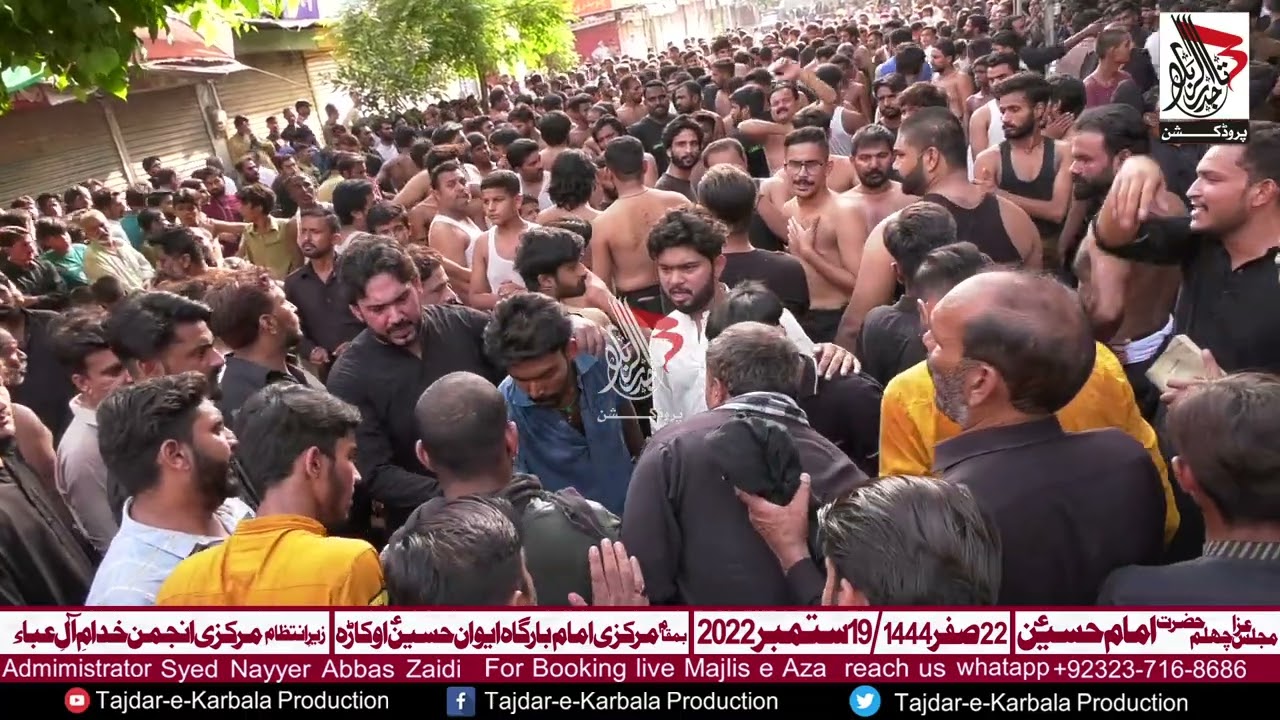 Arbaeen/Chelum Imam hussian || Matamdari Sangat Wafa-e-Abbas A.S || 22 Safar || Markazi Jaloos Okara