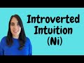 INTROVERTED INTUITION (INTJ, INFJ) - Through The Lens of Carl Jung