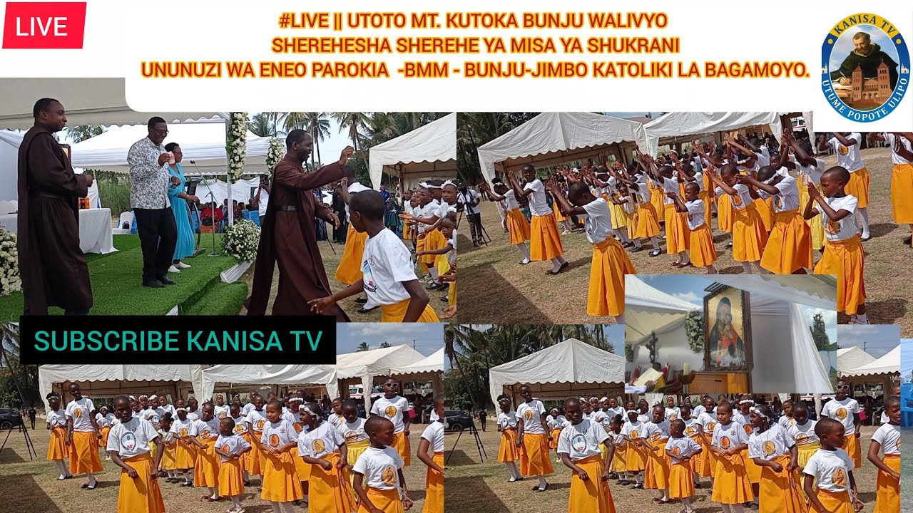 #TAZAMA UTOTO MT. BUNJU _ BAGAMOYO WALIVYO SHEREHESHA SHEREHE KUBARIKI UNUNUZI ENEO PAROKIANI HAPO.
