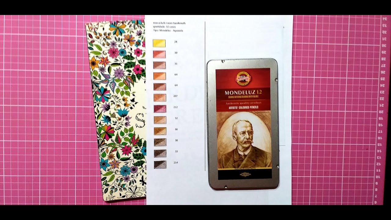 Review - Lápis Mondeluz Water Soluble