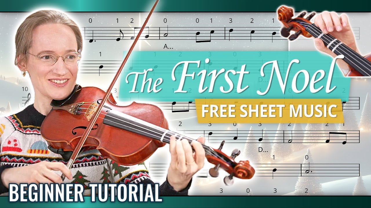 How to play The First Noel - Christmas Classics - Violinspiration
