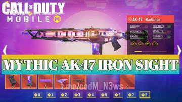 MYTHIC AK47 Iron Sight CODMOBILE