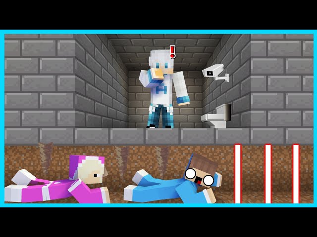 MIPAN & ZUZUZU BERUSAHA KABUR DARI JEBAKAN AKUDAV DI MINECRAFT SURVIVAL! SUSAH BANGET class=