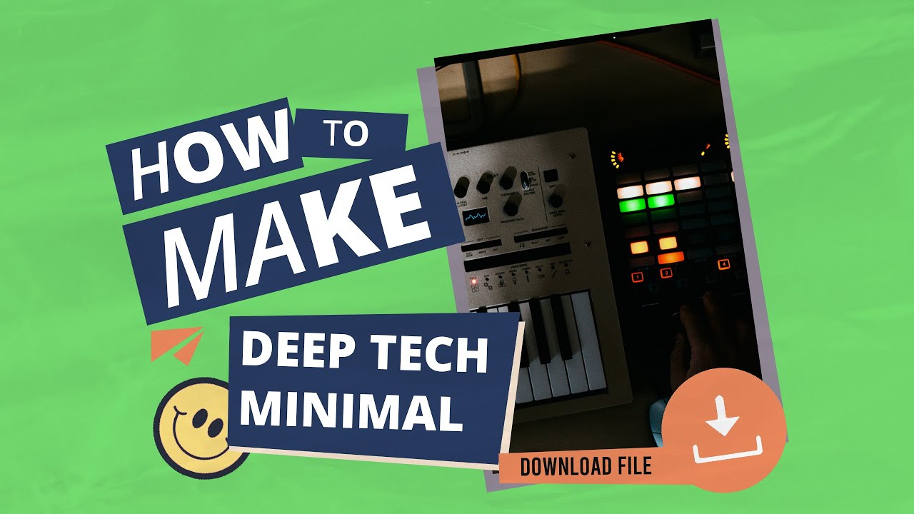 Deep Tech Minimal House in Ableton Live. How to make. - YouTube