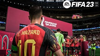 FIFA 23 - Belgium vs Wales - world Cup 2022 - Finals